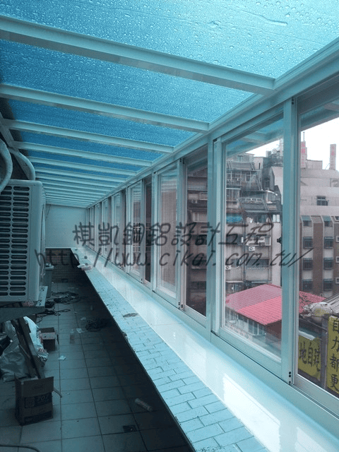 【工程實績】松竹園養老院_九洲大車庫加PC板的璃璃屋