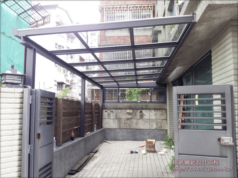 【工程實績】台北金山南路_日式三合一採光罩