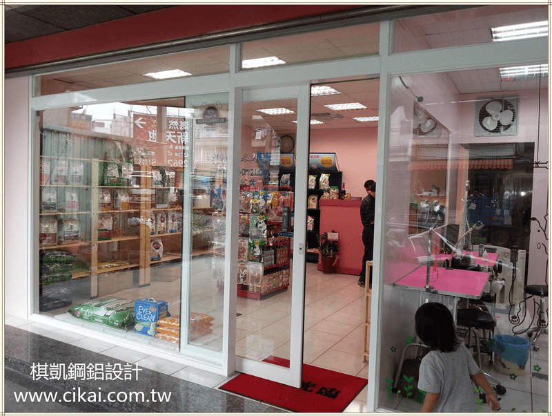 【工程實績】板橋光復路-店面門