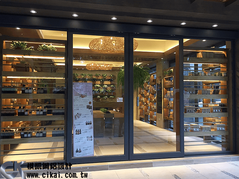 【工程實績】台北店面門