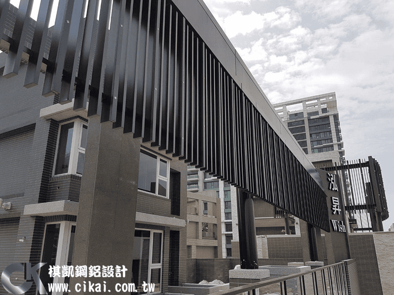 【工程實績】弧形鋁格柵