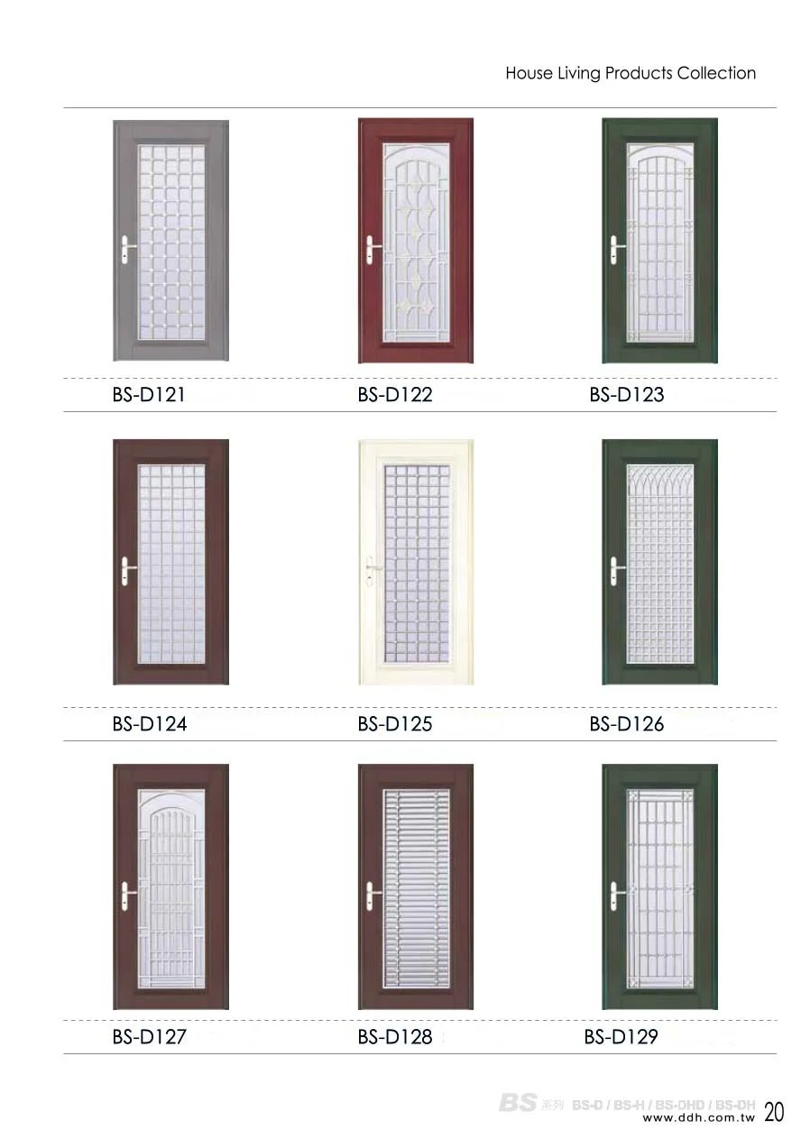 棋凱鋼鋁-丹頂鶴玄關門-BS系列