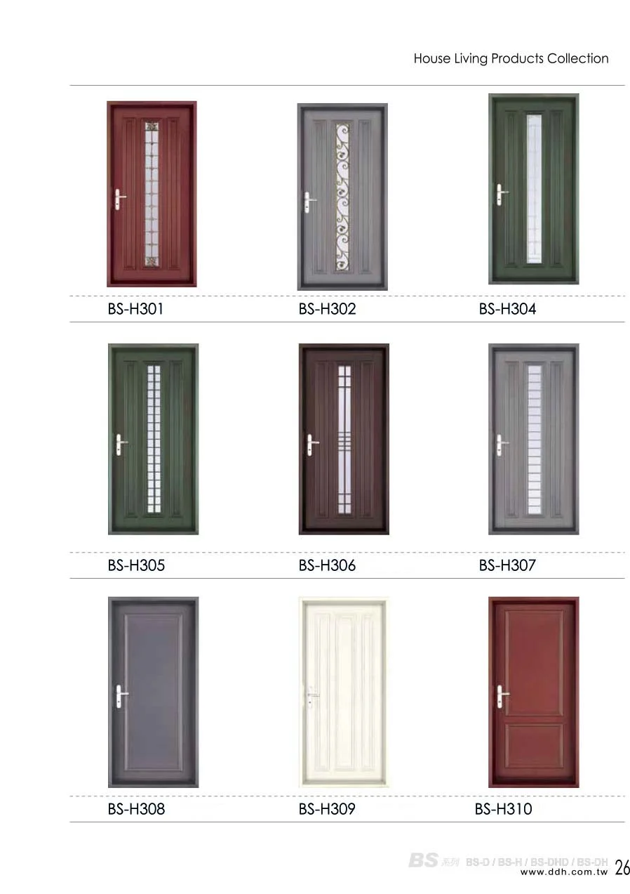 棋凱鋼鋁-丹頂鶴玄關門-BS系列