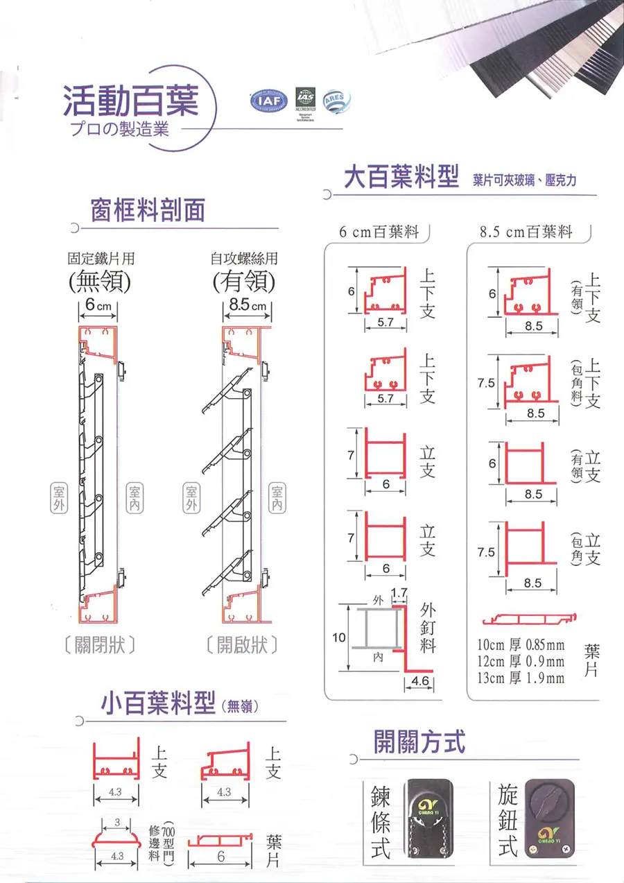 棋凱鋼鋁-晟弈百葉窗-活動百葉