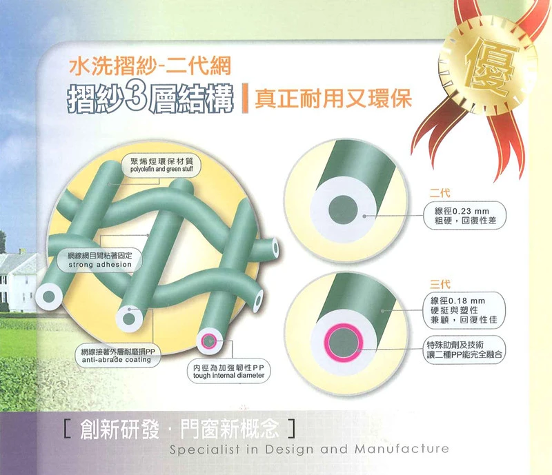 棋凱鋼鋁-良展折紗-摺紗風動系列