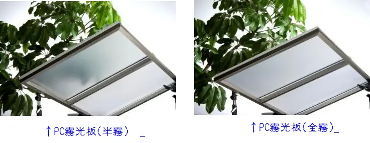 棋凱鋼鋁-PC霧光板