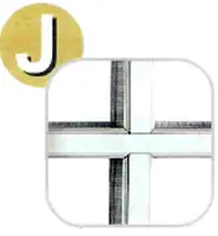 棋凱鋼鋁-氣密(隔音)格子門窗示意圖